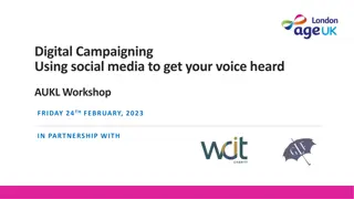 Maximizing Your Voice: Essential Insights on Digital Campaigning via Social Media