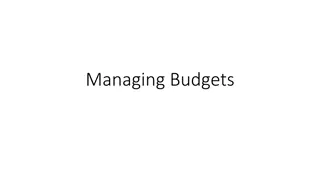 Effective Budget Management Strategies and Alternatives