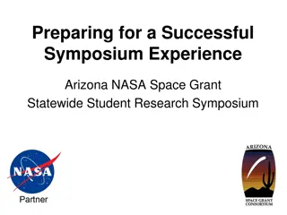 Successful Symposium Experience at Arizona NASA Space Grant Statewide Student Research Symposium 2025