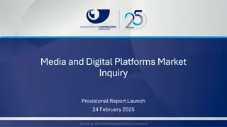 Insights into Media and Digital Platforms Market Inquiry Findings