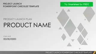 Effective Product Launch Planning Checklist and Templates