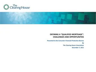 Qualified Mortgages and Risk Management in Lending