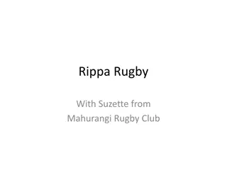Exciting Rippa Rugby Action with Suzette from Mahurangi Rugby Club