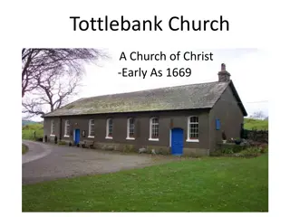 Church of Christ in 1669: Restoration, Escape, and Formation