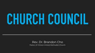 Role and Responsibilities of a Church Council