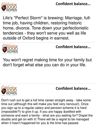 Finding Balance and Confidence in Life's Journey