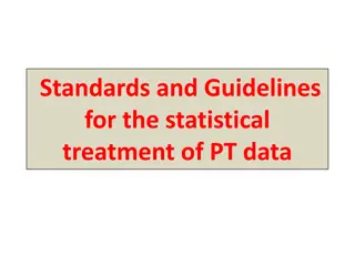 Statistical Treatment of Proficiency Testing Data and Guidelines