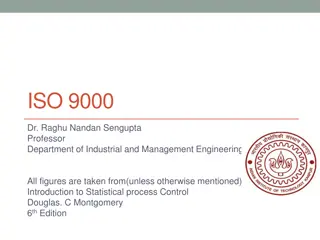 Introduction to ISO 9000 Standards and Quality Management