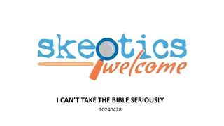 Significance of the Bible Through Various Perspectives