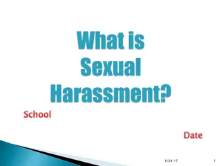 Sexual Harassment: Recognizing and Preventing Inappropriate Behavior