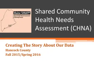 Insights into Hancock County's Health Needs: Data Analysis and Key Findings
