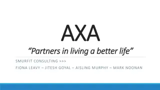 AXA - Transforming from Payer to Partner: Challenges and Opportunities