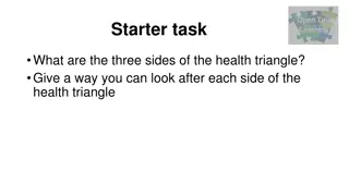 The Health Triangle and Wellness Practices