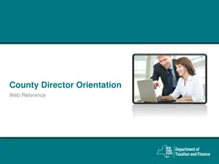 Efficiency, Integrity, and Fairness in County Director Orientation Web Reference