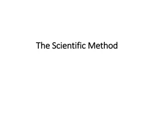 The Scientific Method and Experiment Variables