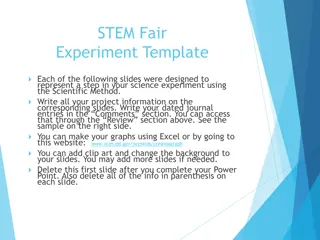 Conducting a Science Experiment Using the Scientific Method