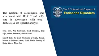 The Relationship Between Alexithymia, Attachment, and Diabetes Management in Adolescents