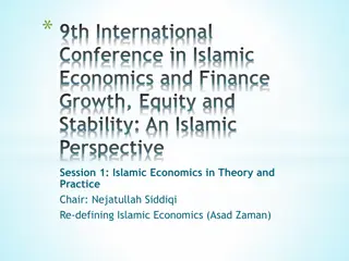 Re-Defining Islamic Economics Through a Purely Islamic Perspective