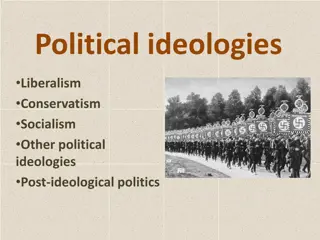 Political Ideologies: Liberalism, Conservatism, Socialism