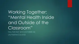Working Together for Mental Health: Inside and Outside Perspectives at Las Positas College