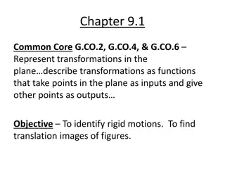 Geometric Transformations in the Plane