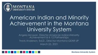Enhancing American Indian Student Support in Montana University System