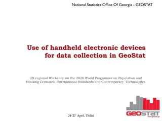 Innovative Data Collection Methods by National Statistics Office of Georgia