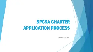 Charter School Application Process Overview