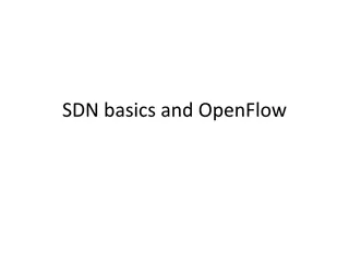 Overview of Software-Defined Networking and OpenFlow