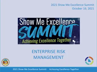 Achieving Excellence Through Enterprise Risk Management