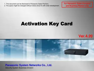Panasonic Sales Partner Documentation