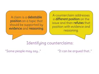 Effective Counterclaim and Rebuttal Strategies for Persuasive Writing