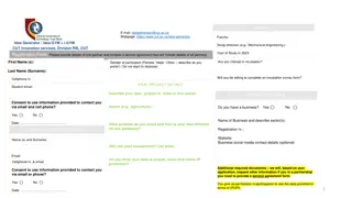 Innovation Services and Idea Generation at CUT: Partner Registration and Service Agreement Process
