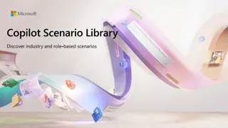 Empower Your Industry with Copilot Scenarios and Value Journey