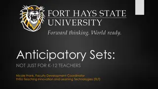 Engaging Students with Anticipatory Sets Across Education Levels