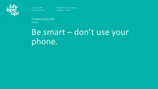 Road Traffic Accident Prevention and Phone Use Risks