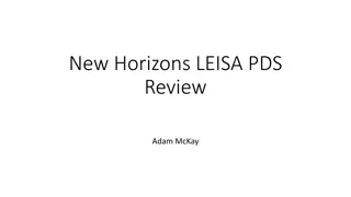 New Horizons LEISA PDS Review - Overview of Imaging Spectrometer