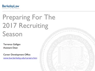 Berkeley Law Recruiting Season Insights