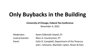 Excise Taxes and Stock Buybacks in Corporate America