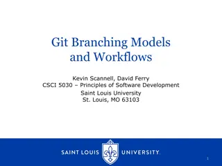 Successful Git Branching Models