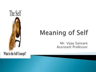 Self-Concept and Personal Growth