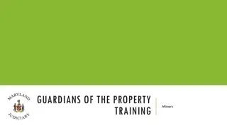 Guardianship for Minors and Property Management