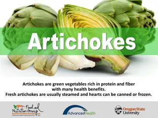 Artichokes: Green Vegetables Rich in Protein and Fiber