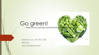 Benefits of Going Green with Leafy Greens and Plant-based Calcium Foods