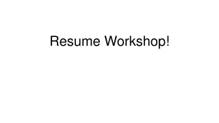Expert Tips for Crafting an Impressive Resume