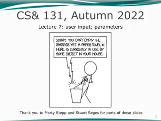 User Input and Variable Scope in C Programming