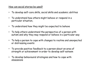 Developing Skills Through Social Stories: A Comprehensive Guide