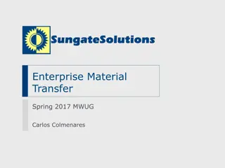 Streamlining Enterprise Material Transfer for Increased Efficiency