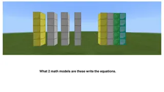 Math Models: Equations for Block Division and Grouping