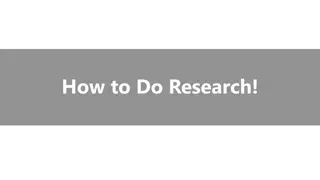 Mastering Research Skills: From Reading Papers to Developing Ideas